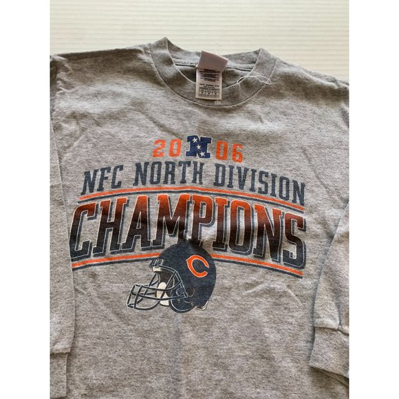 NFL Boys Size Medium 10 12 Gray Long Sleeve Gray Tshirt Tee 2006 NFL Natrional C - Picture 4 of 4